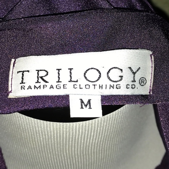 Vintage TRILOGY purple Maxi Dress - Picture 6 of 8
